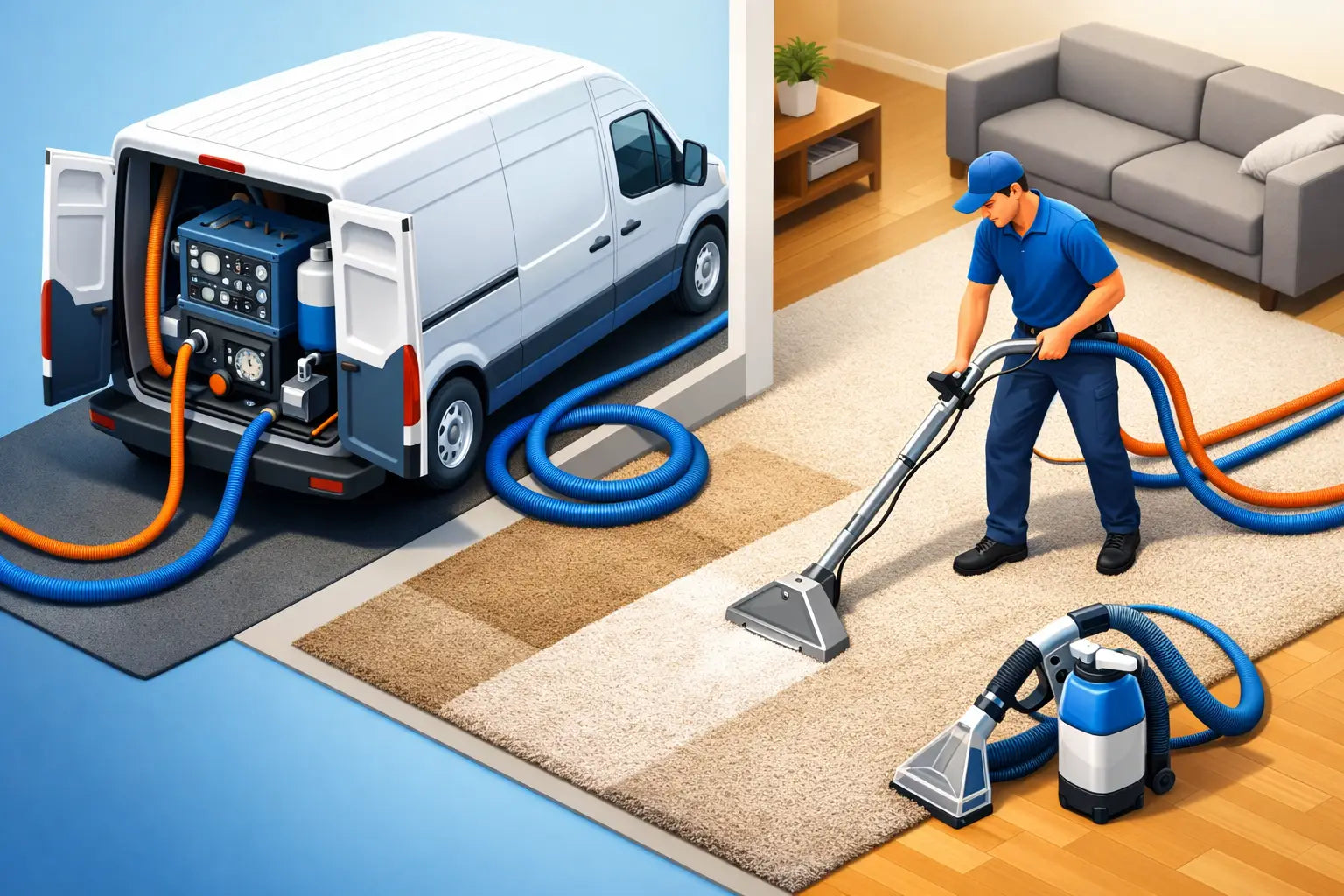How Truck-Mount Cleaners Are Adding $100K+ in Revenue With a Rug Washing Operation