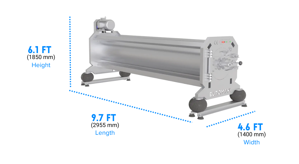 rug spinner machine for high-speed drying