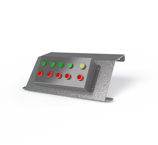 rug duster machine button control system