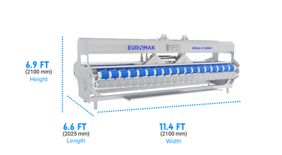 industrial carpet rug vacuuming and packing machine for sale