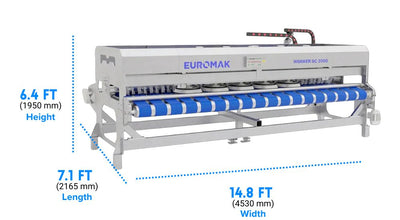 Worker SC 3500 12ft Automatic Rug Washing Machine